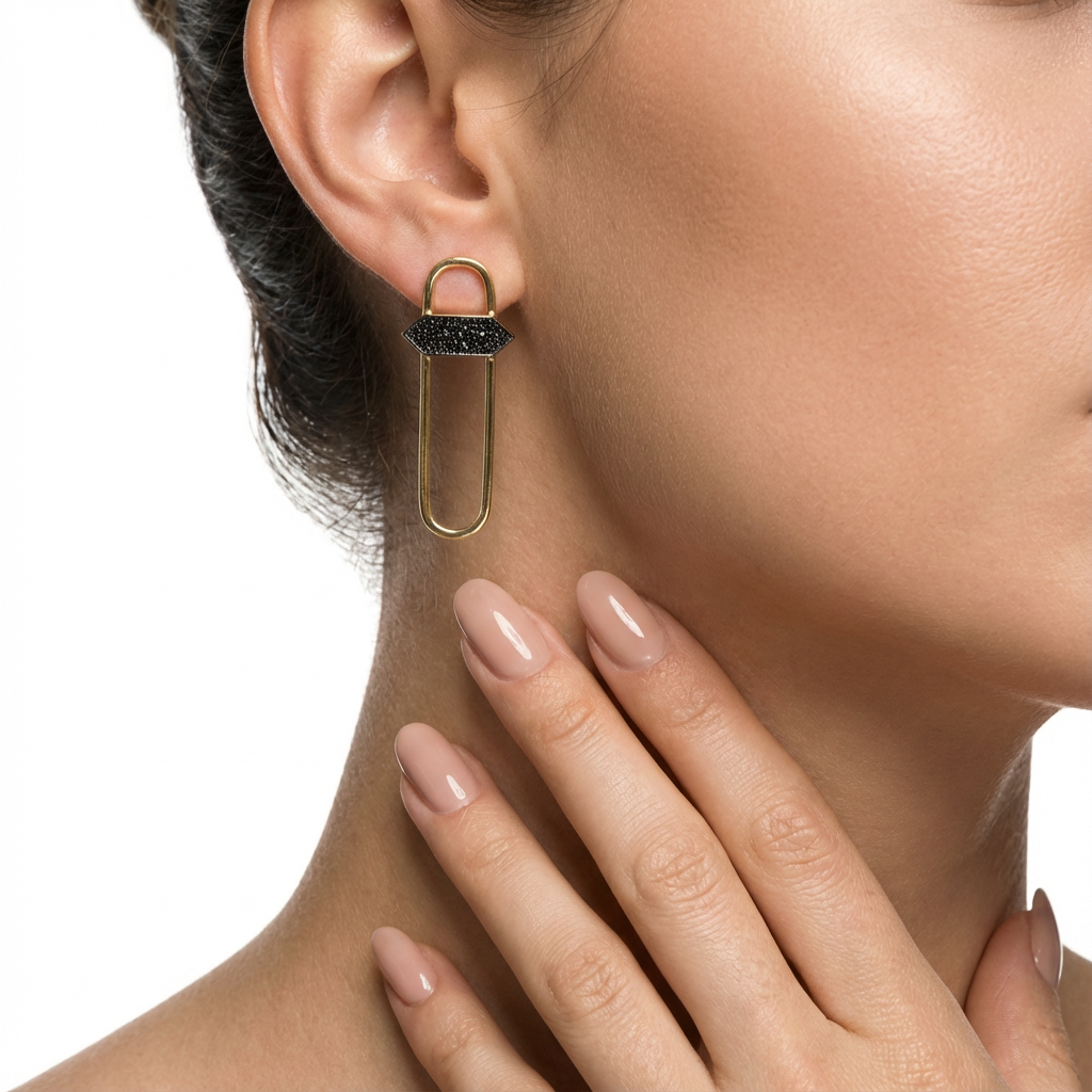 Серьги-клипсы Apex