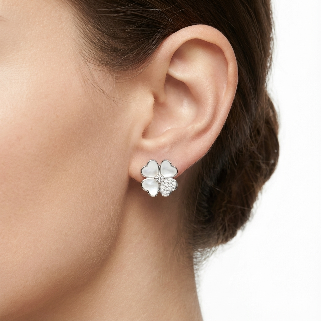 VCA Fortuna Bloom Küpe (İthal Kutulu Model)