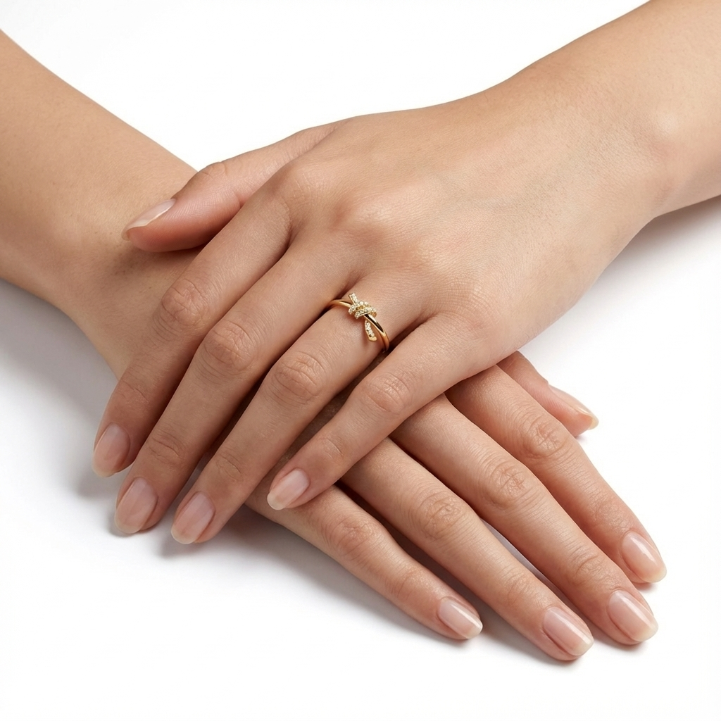 Infinity Knot Yüzük (İthal Kutulu Model)