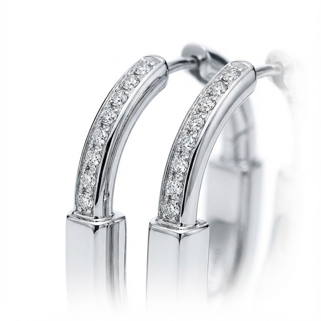 Серьги Aurelia Circle (импортированная модель в коробке)