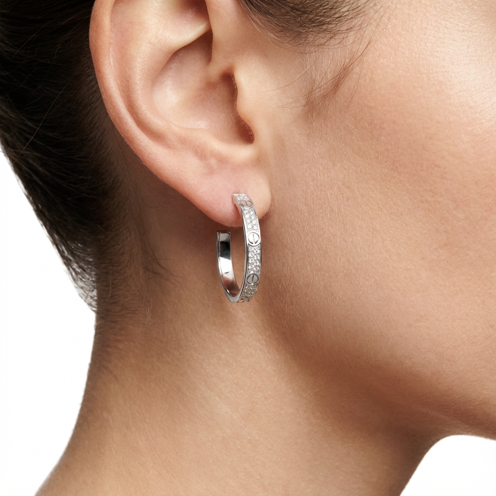 Boltline Küpe (İthal Kutulu Model)