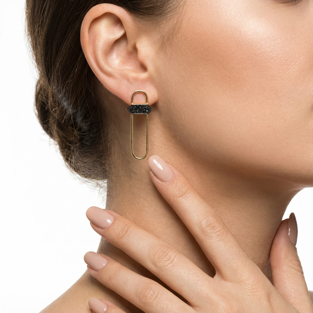 Серьги-клипсы Apex