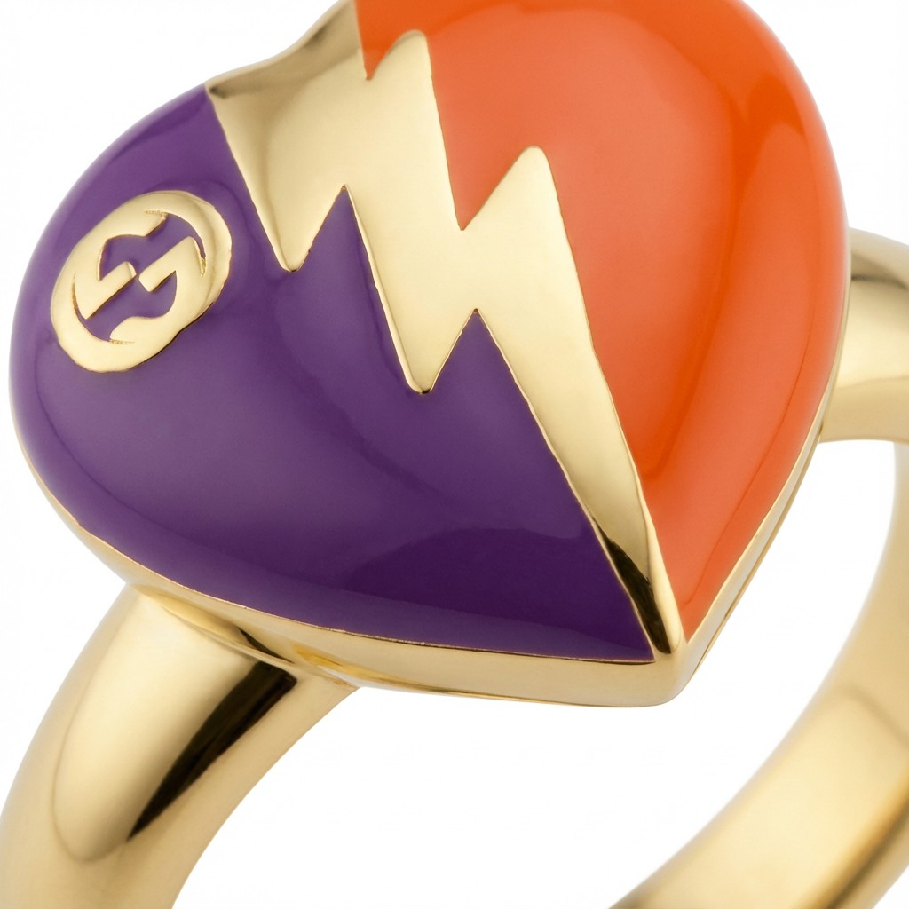 Volt Heart Yüzük (İthal Kutulu Model)