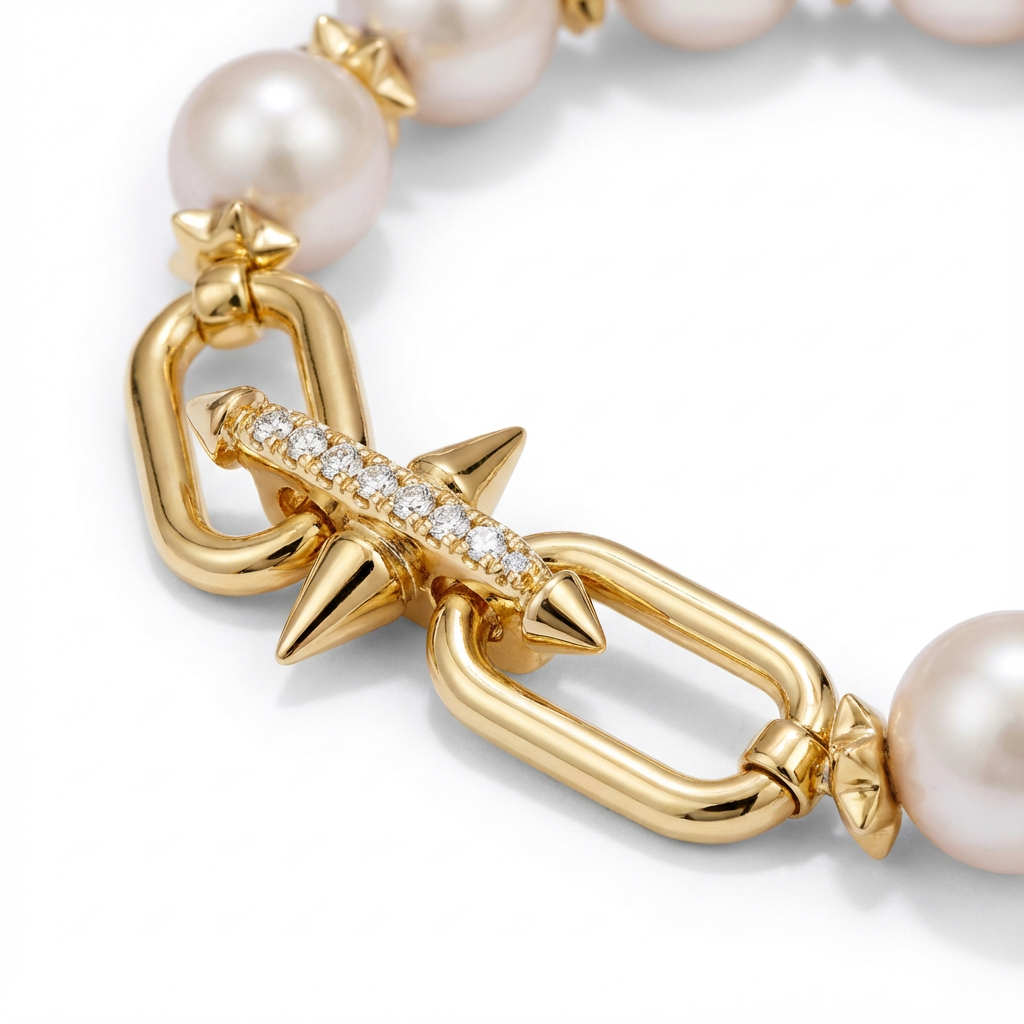 Браслет из жемчуга Лунария (импортированная модель в коробке)