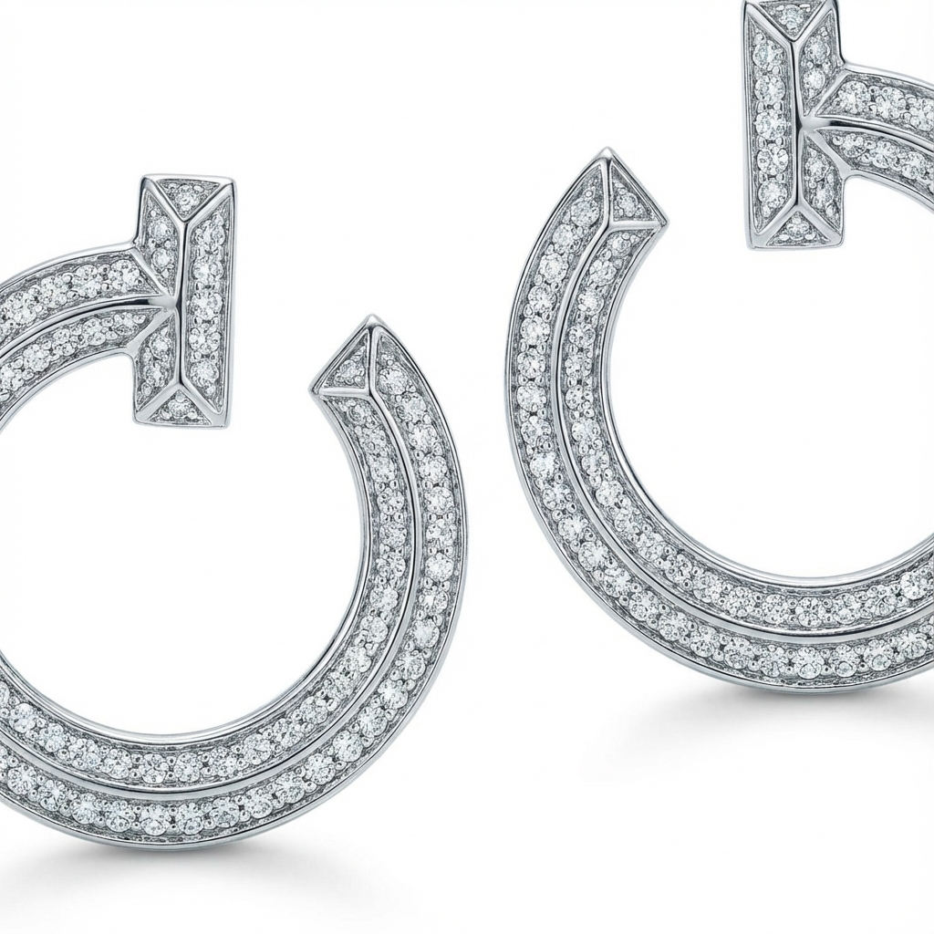 Aureum Crest Küpe (İthal Kutulu Model)