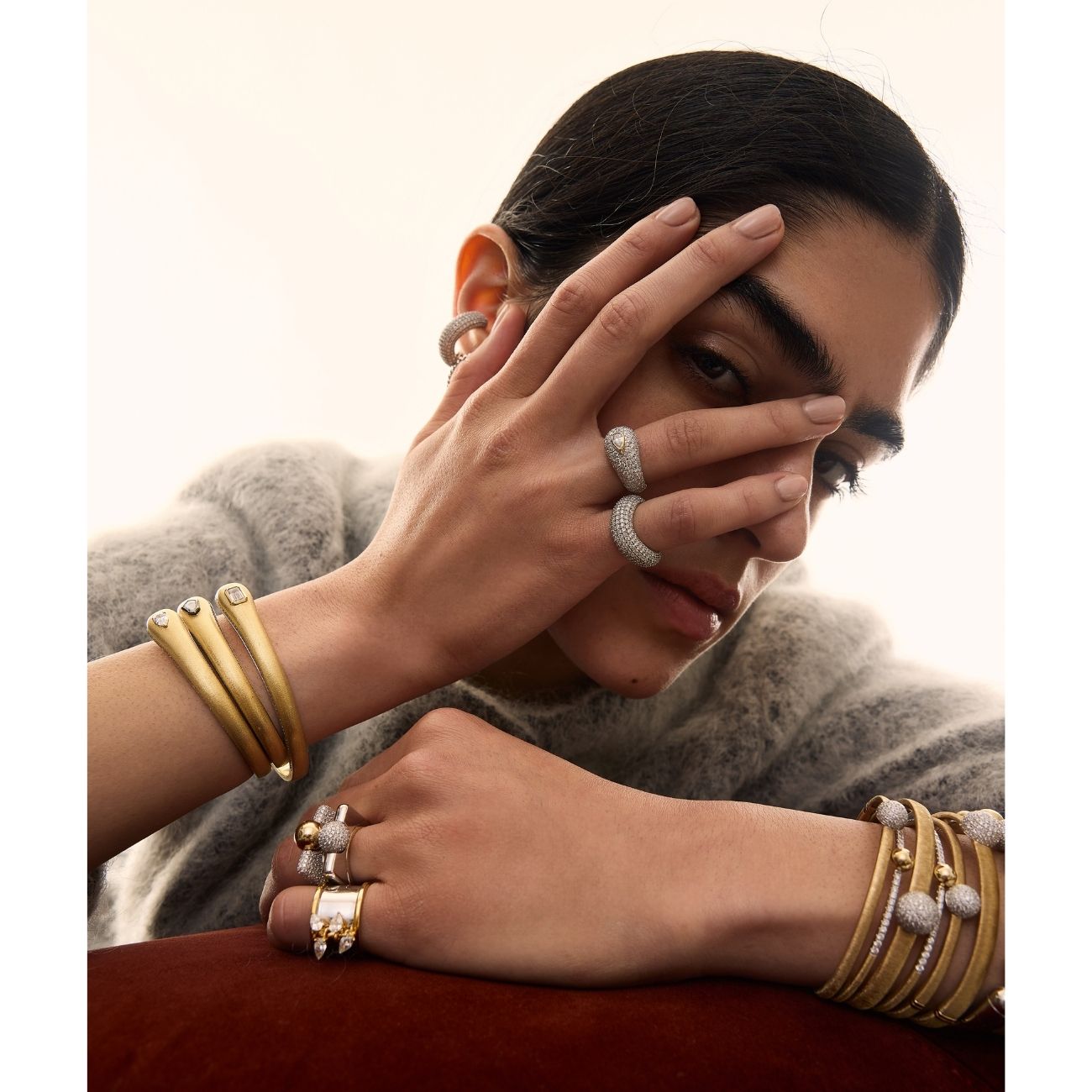 Coreline Bangle Yüzük - MuffGem