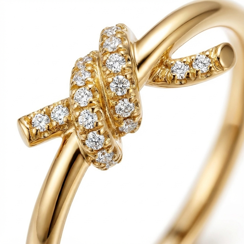 Infinity Knot Yüzük (İthal Kutulu Model)