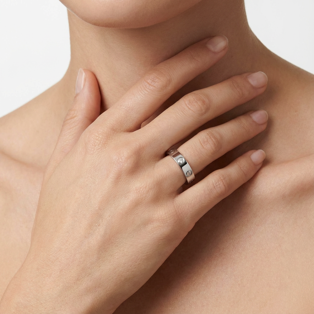 Icon Screw Yüzük (İthal Kutulu Model)