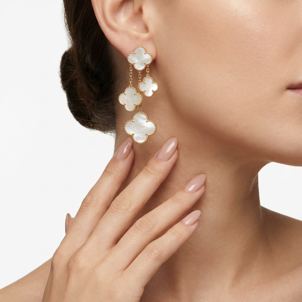 VCA Serenya Arc Küpe (İthal Kutulu Model)