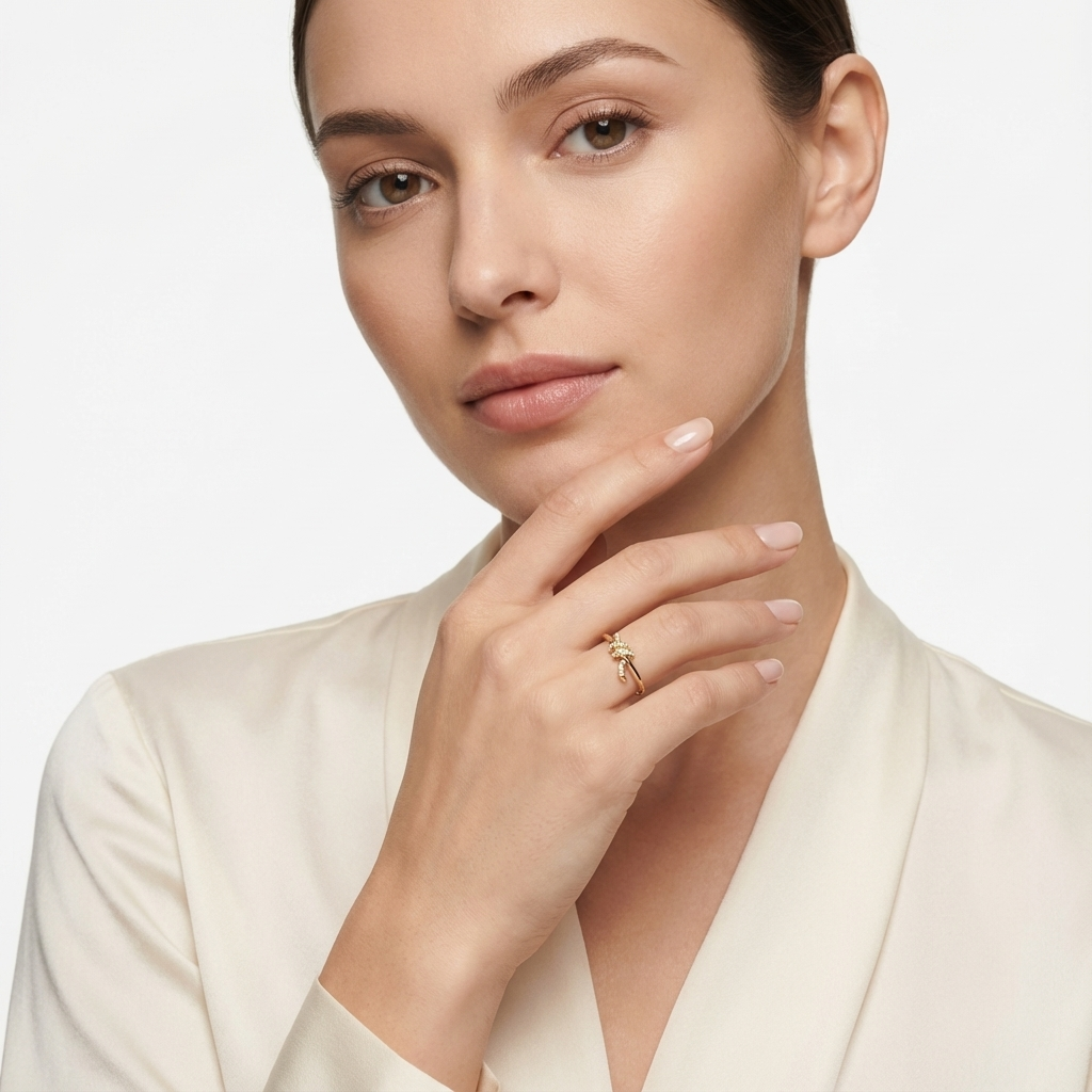 Infinity Knot Yüzük (İthal Kutulu Model)