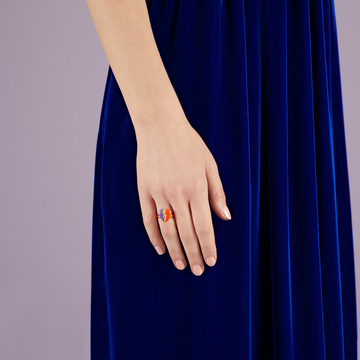 Volt Heart Ring (Imported Boxed Model)