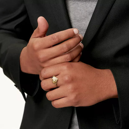 Signet Love Yüzük (İthal Kutulu Model)