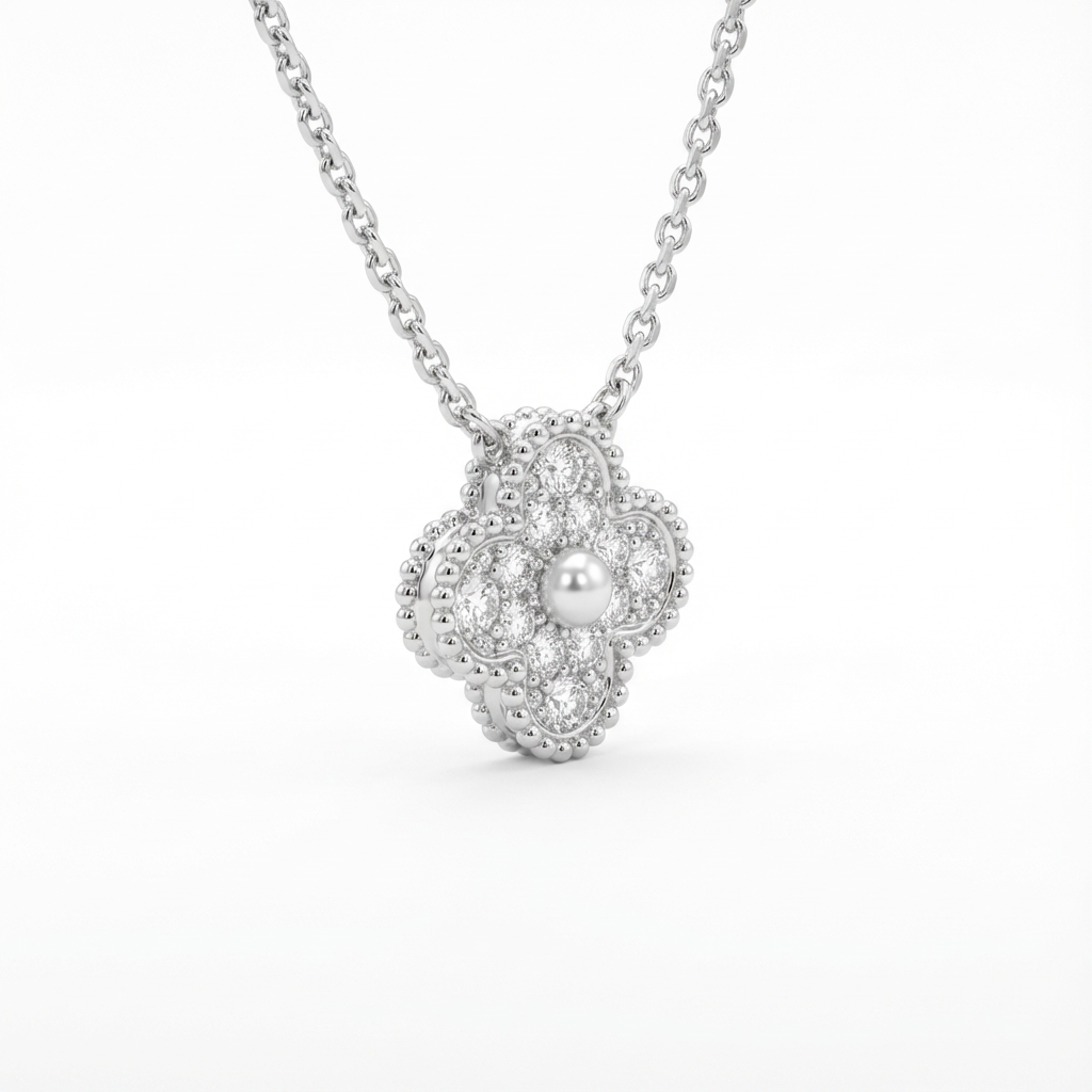 VCA Clovisse Pure Kolye (İthal Kutulu Model)