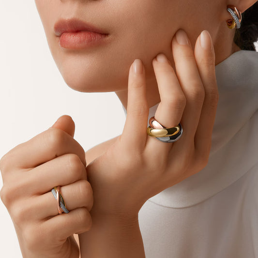 Trinity Küpe (İthal Kutulu Model)