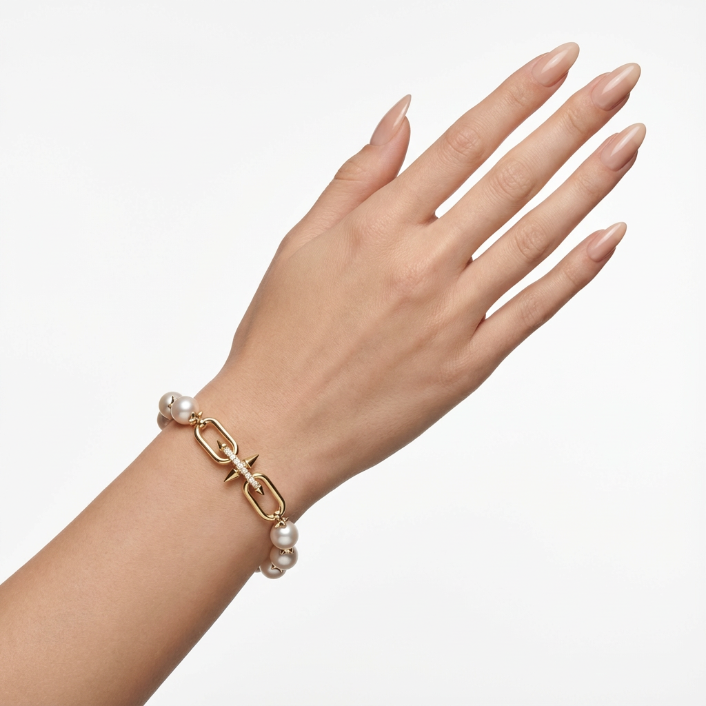 Lunaria Pearl Bileklik (İthal Kutulu Model)