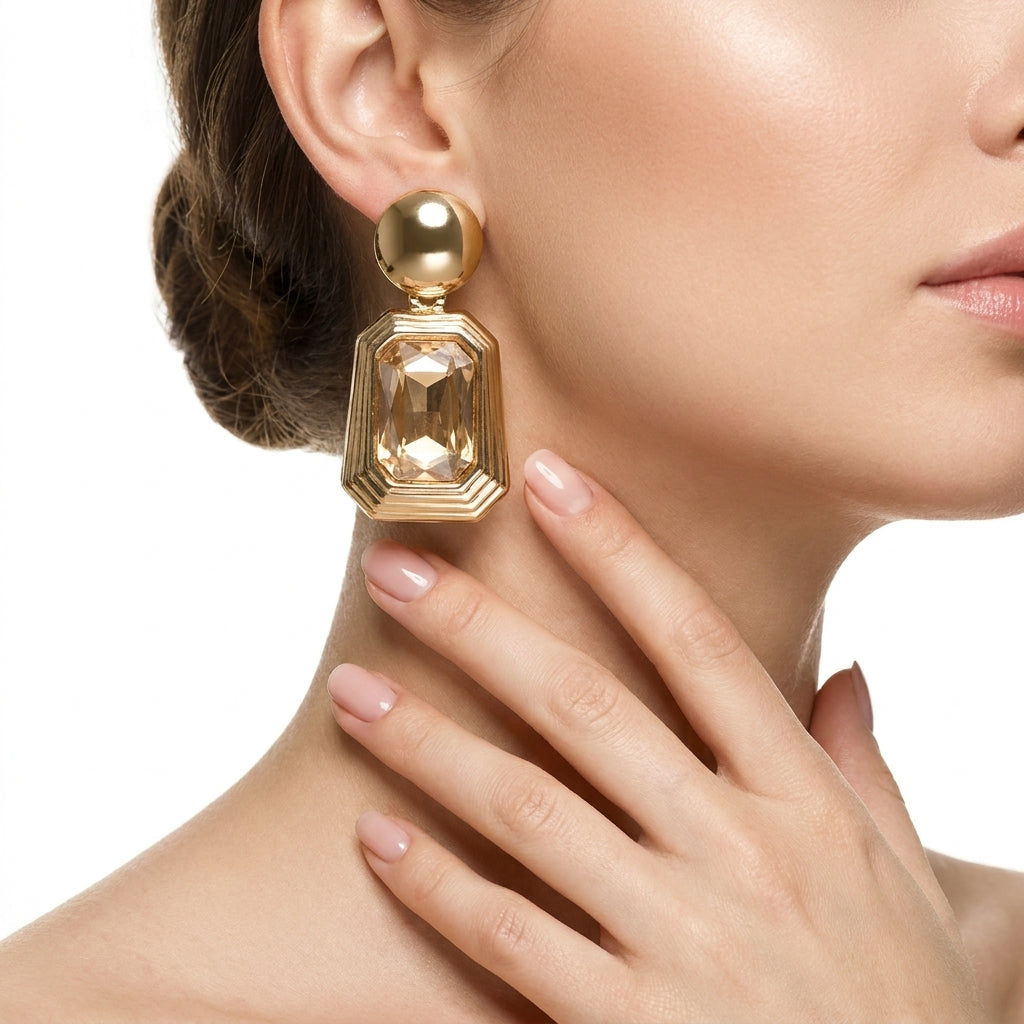 Emerald Estate Earrings