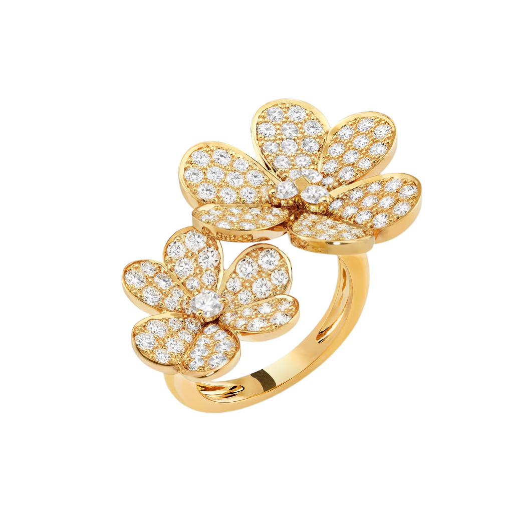 VCA Mirrored Yüzük (İthal Kutulu Model)