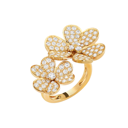 VCA Mirrored Yüzük (İthal Kutulu Model)