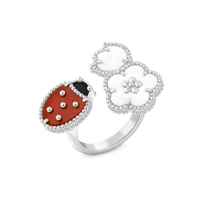 VCA Beetle Yüzük (İthal Kutulu Model)