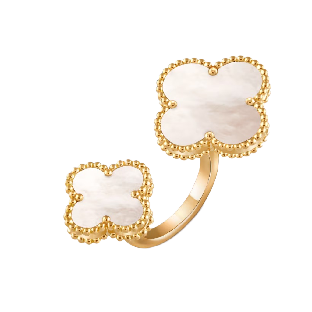 VCA Opal Quadra Yüzük (İthal Kutulu Model)