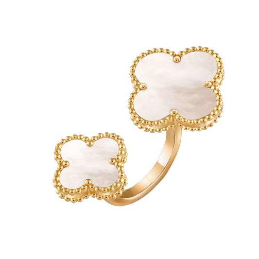 VCA Opal Quadra Yüzük (İthal Kutulu Model)