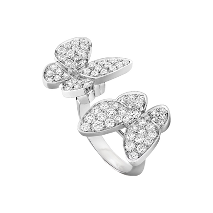 VCA Wing Duo Yüzük (İthal Kutulu Model)