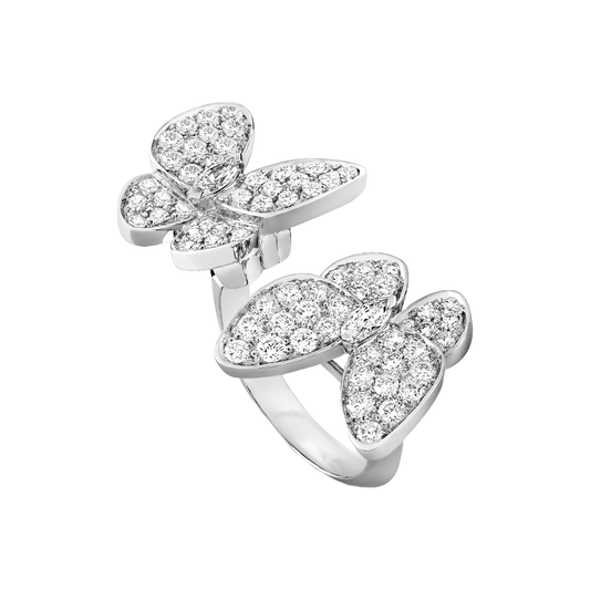 VCA Wing Duo Yüzük (İthal Kutulu Model)