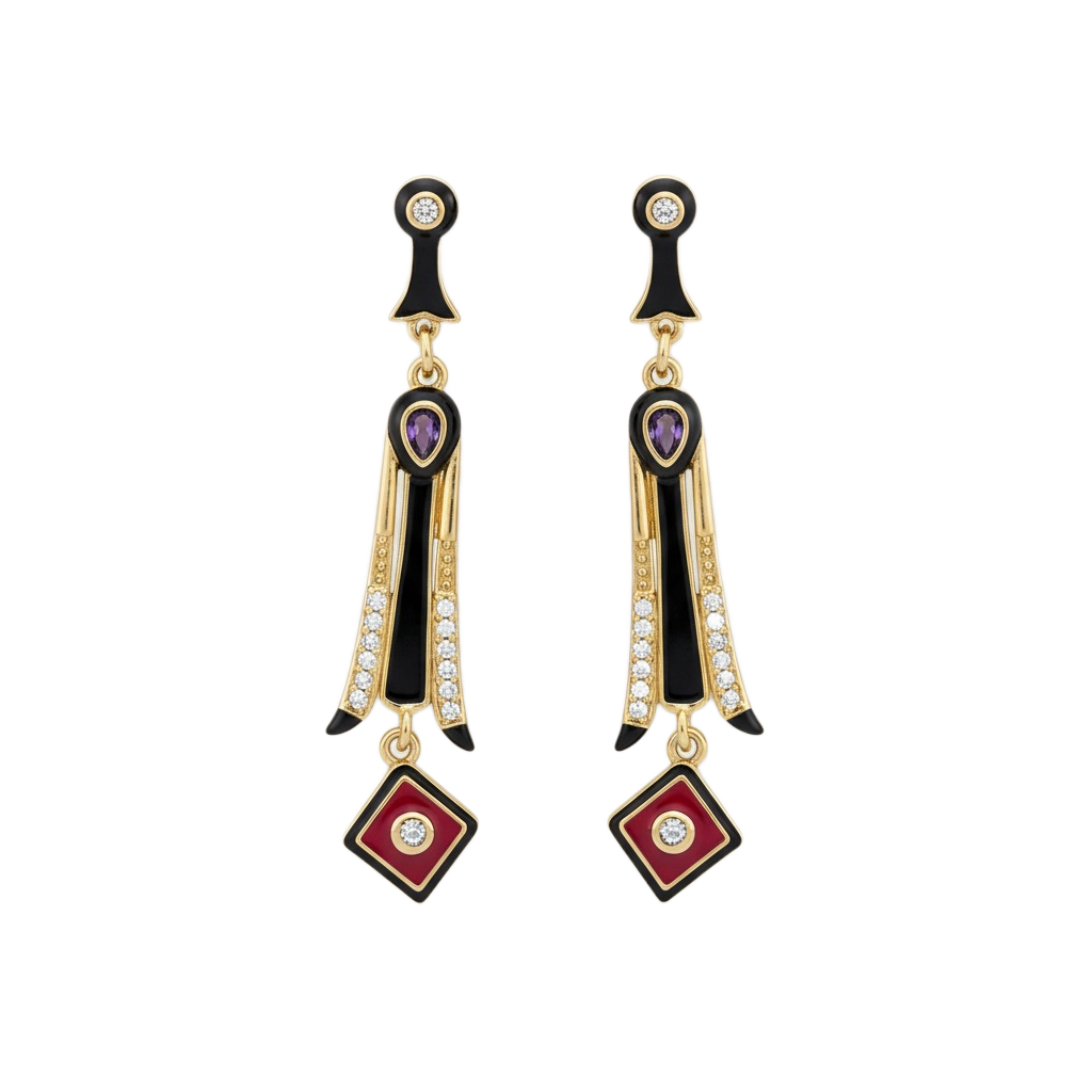 Imperial Flutter Küpe