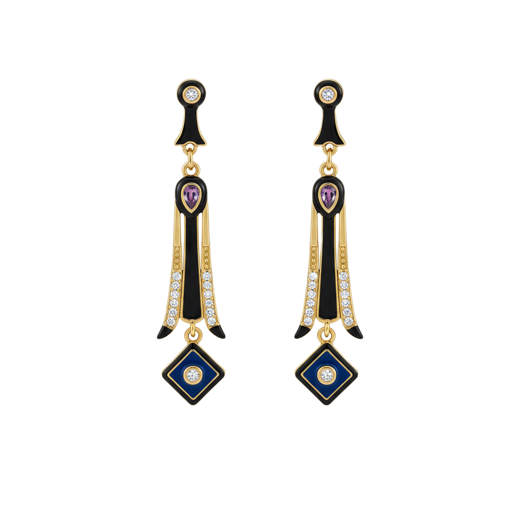 Imperial Flutter Küpe