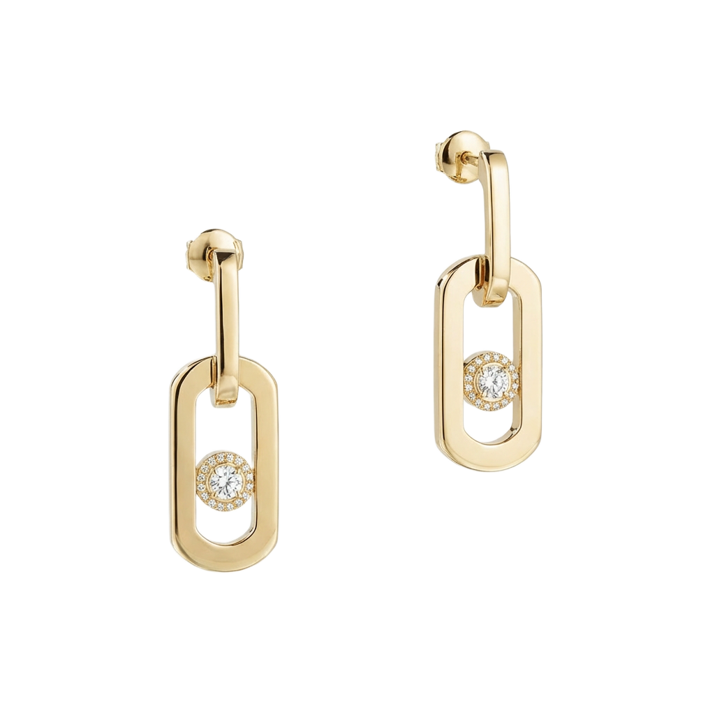 Capsule Poise Küpe (İthal Model)