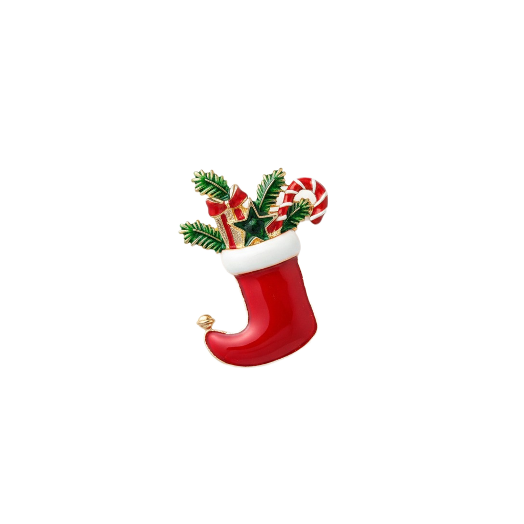 Candy Cane Brooch