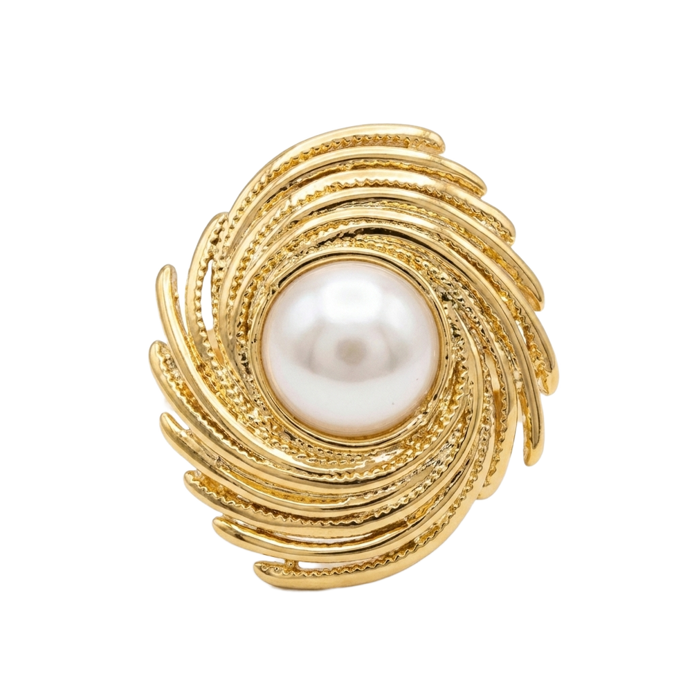 Vortex Pearl Dome Ring