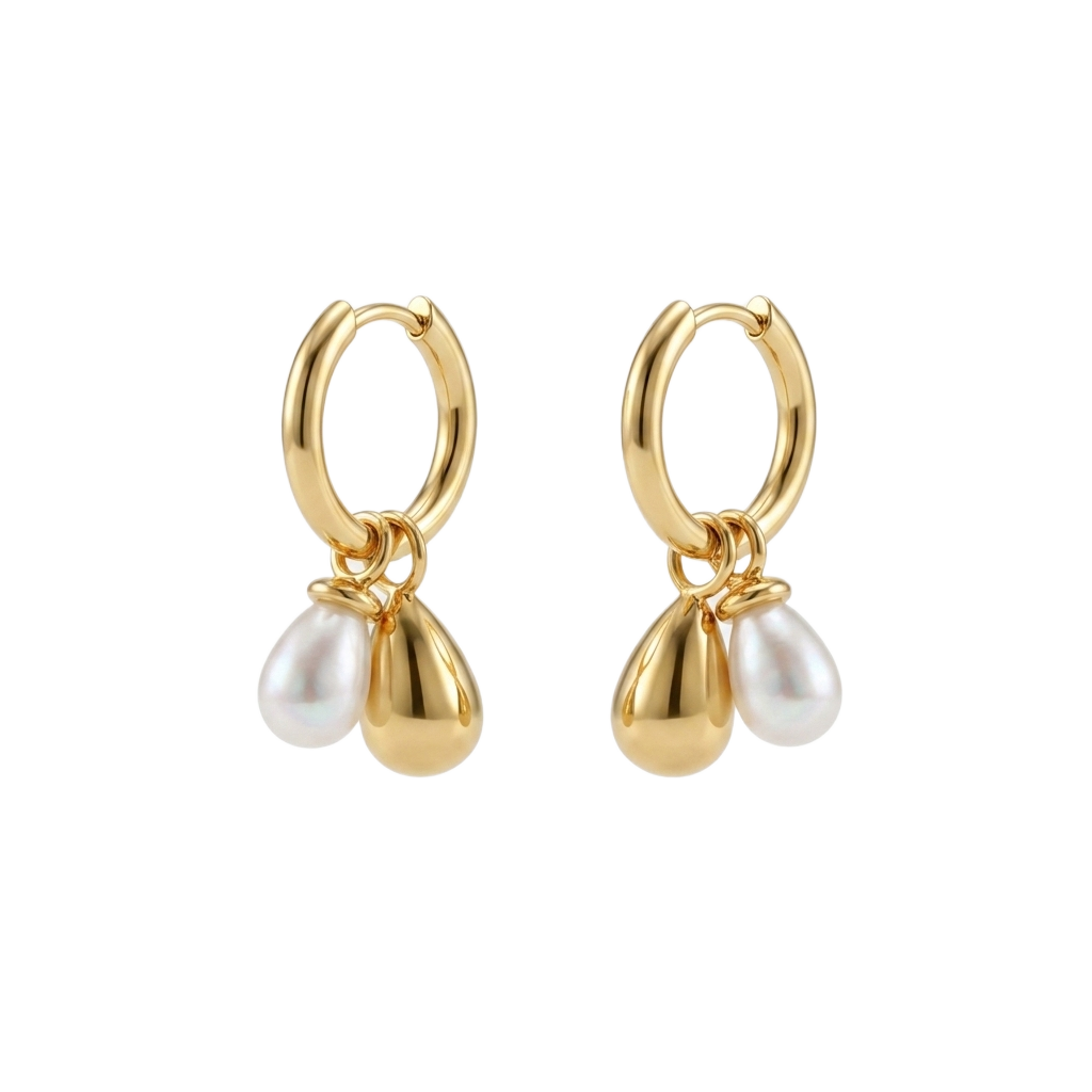 Dual Droplet Küpe