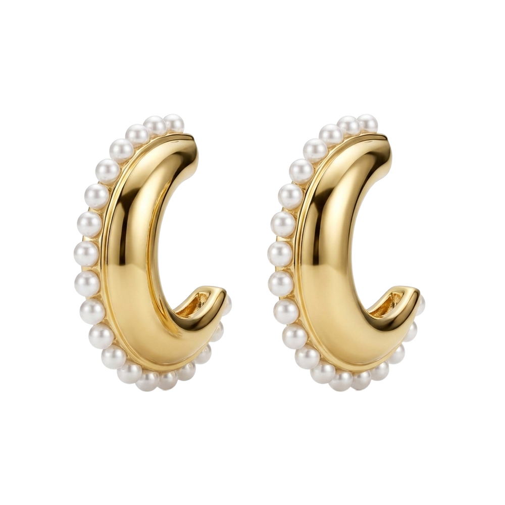Amara Seed Pearl Earrings