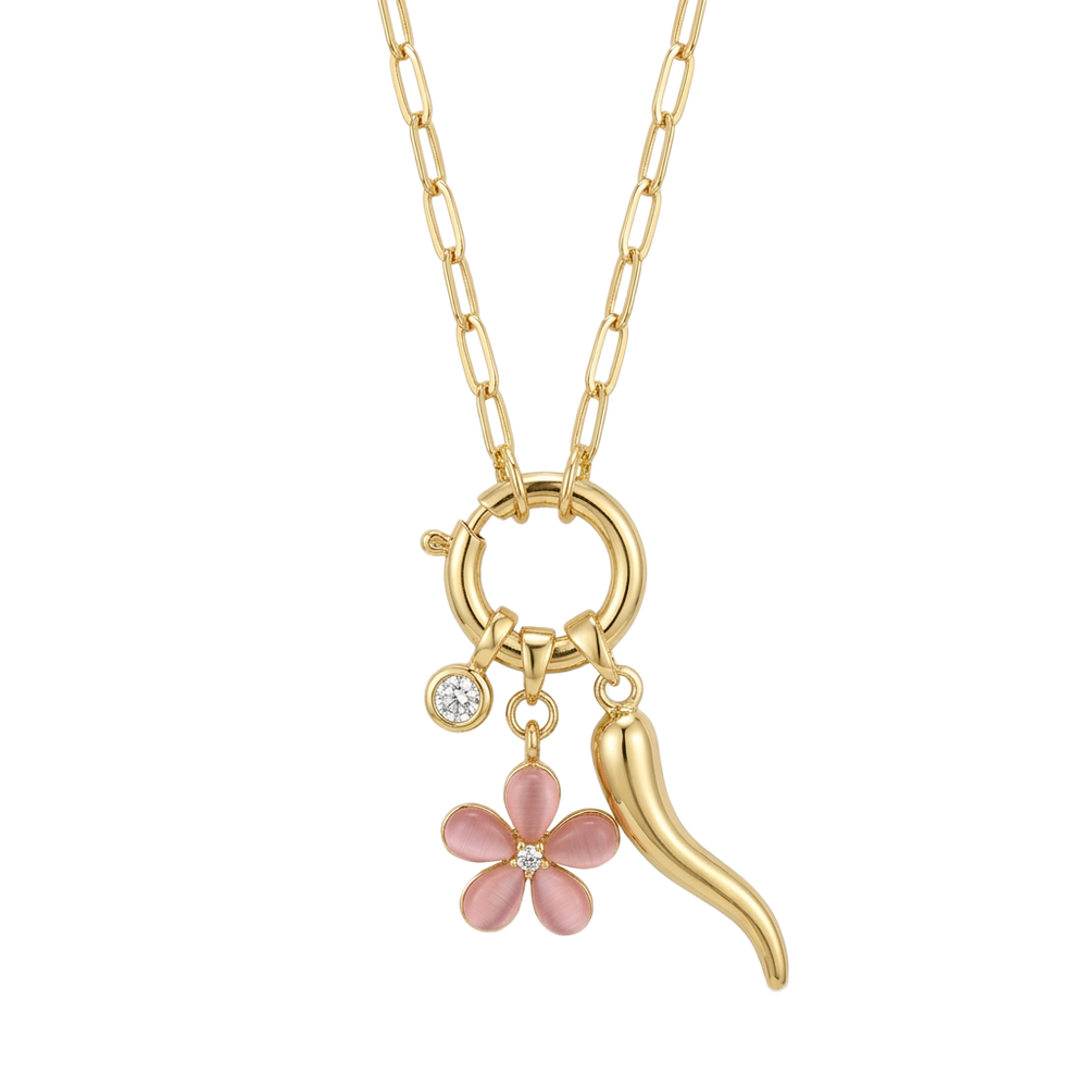 Mallow Blossom Kolye
