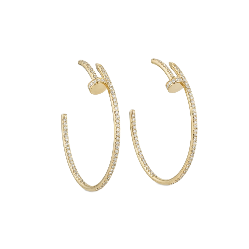 Voltare Hoop Küpe (İthal Kutulu Model)