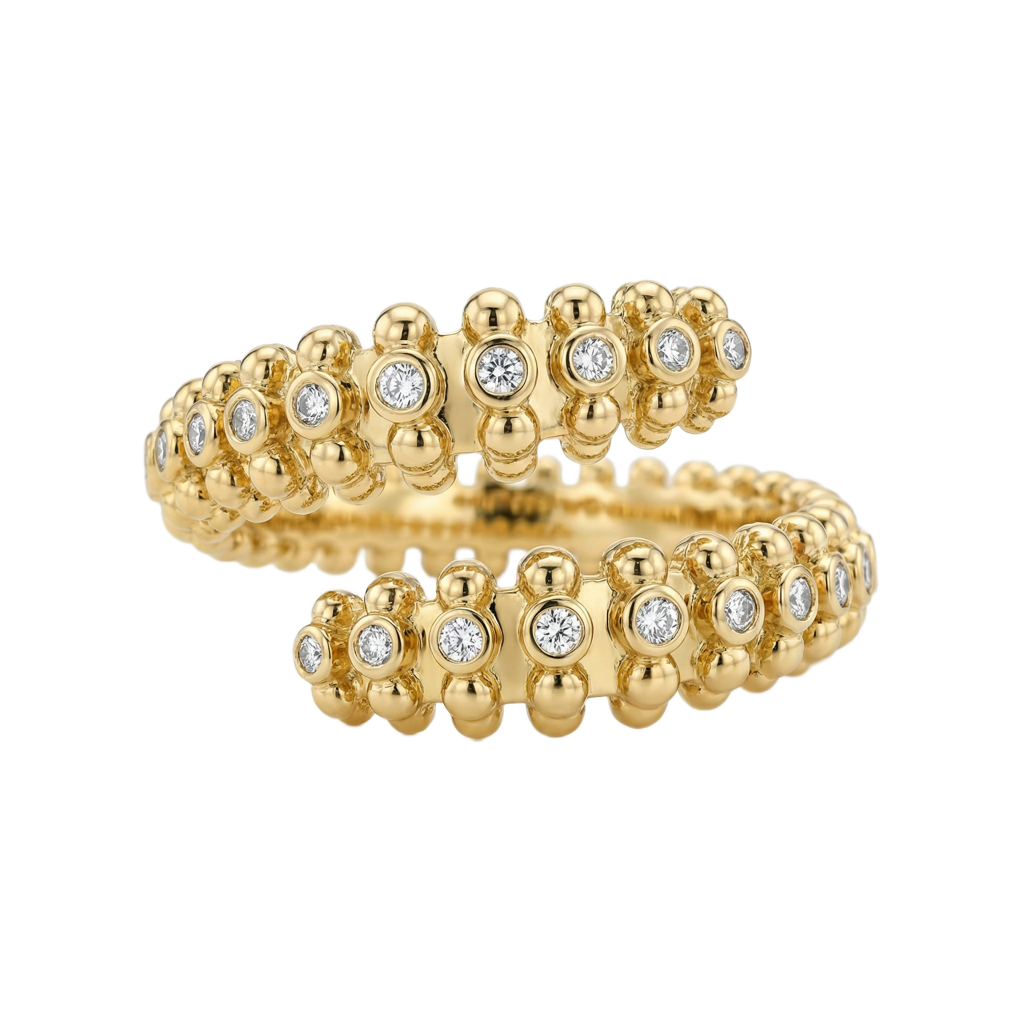 Solar Flare Spiral Yüzük