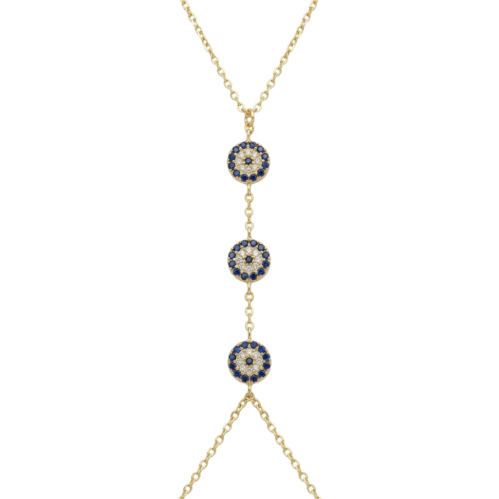 Sapphire Evil Eye Şahmeran