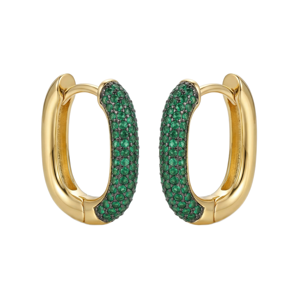 Dual-Tone Shadow Küpe