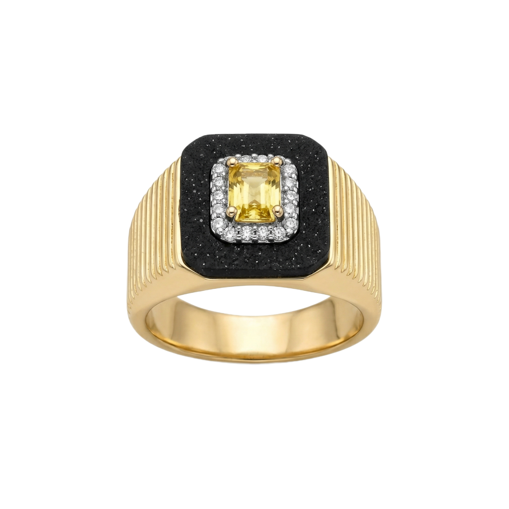 Cipher Square Yüzük