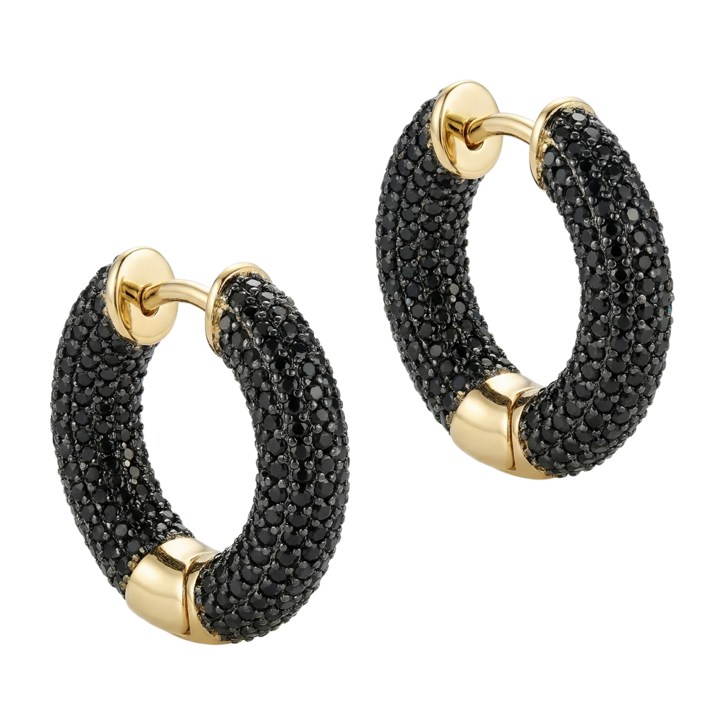 Midnight Gala Hoops Küpe