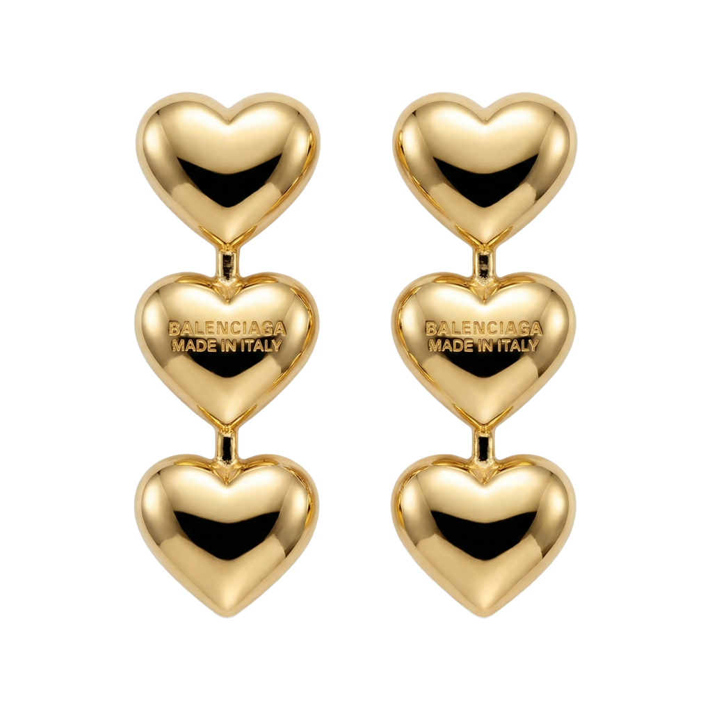 Triple Love Küpe (İthal Model)