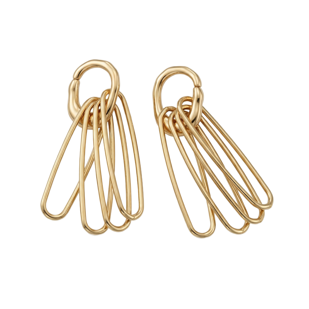 Fringe Waterfall Küpe