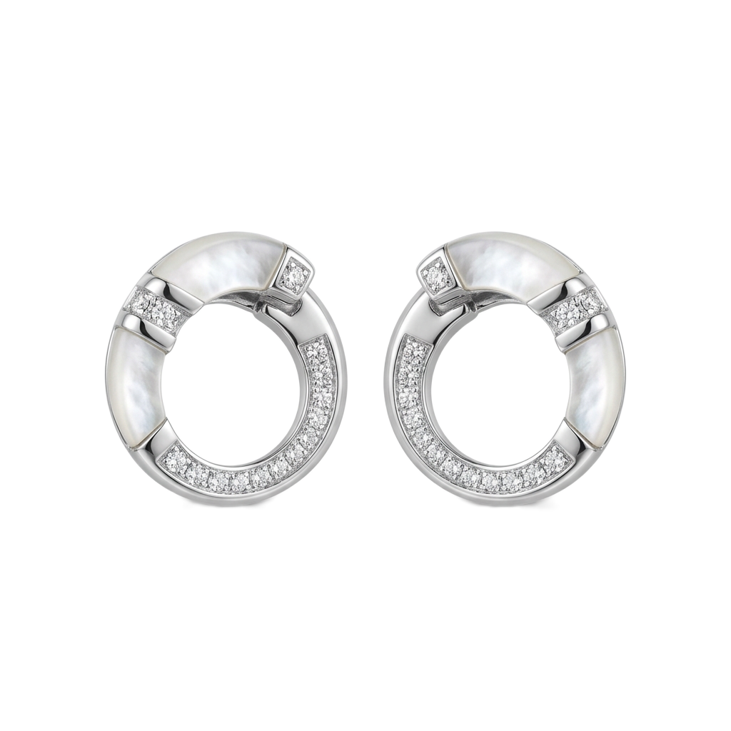 Mother of Pearl Küpe (İthal Model)