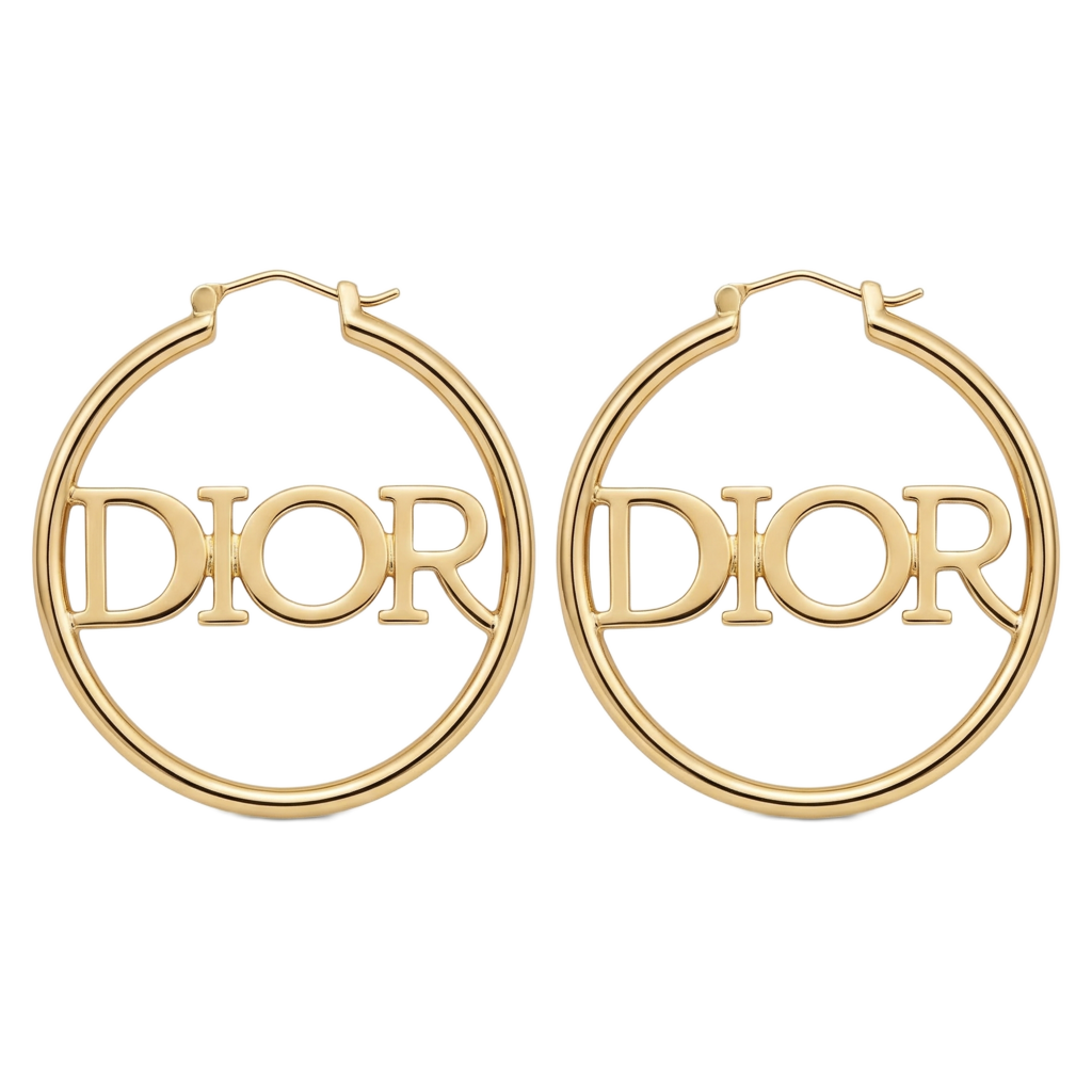 Iconic Lettering Küpe (İthal Model)