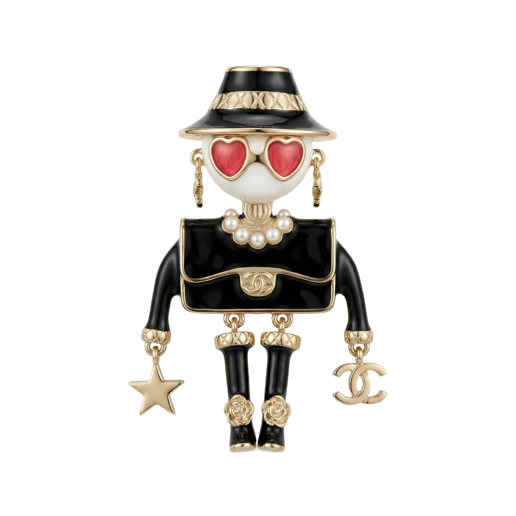 Mademoiselle Broş (İthal Model)