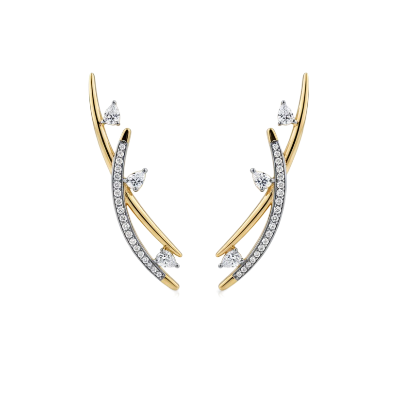 Starlit Branch Küpe