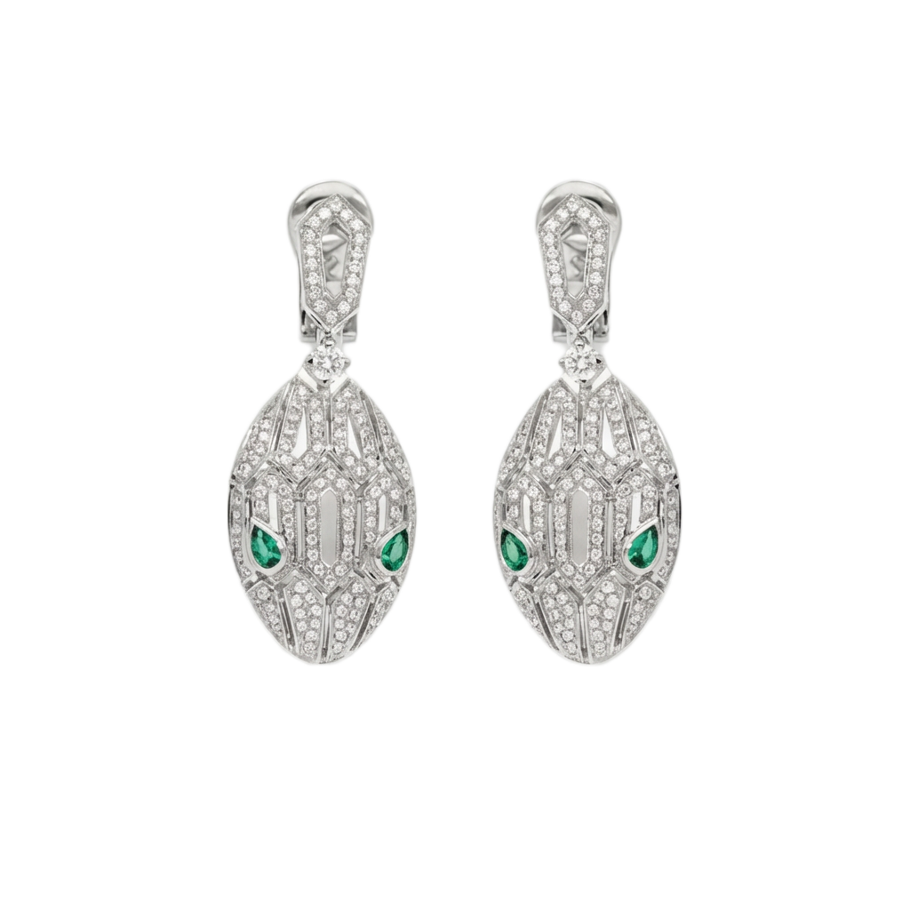 Serpentis Eye Küpe (İthal Kutulu Model)