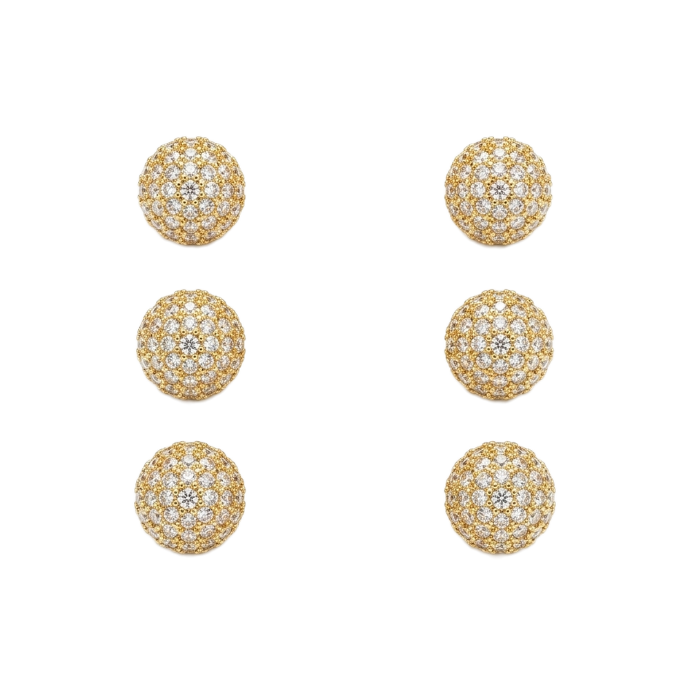 Spherical Micro Küpe Set