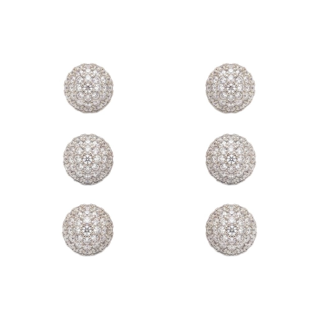 Spherical Micro Küpe Set